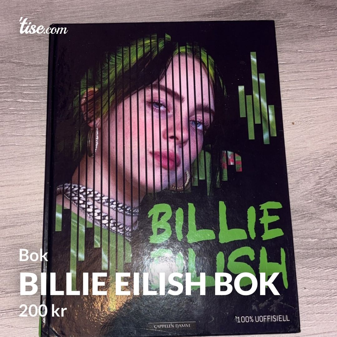 Billie eilish bok