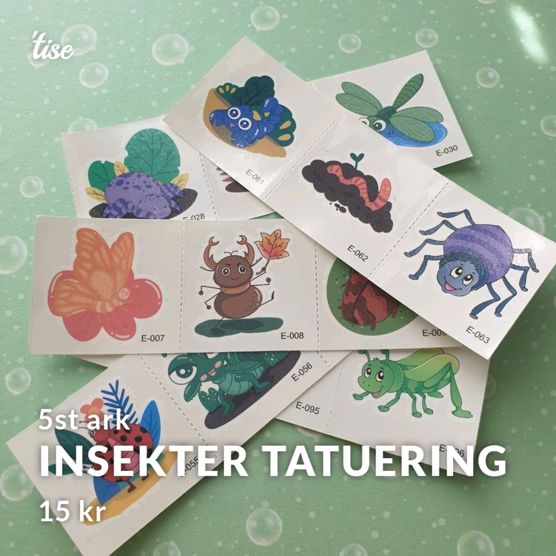 Insekter Tatuering