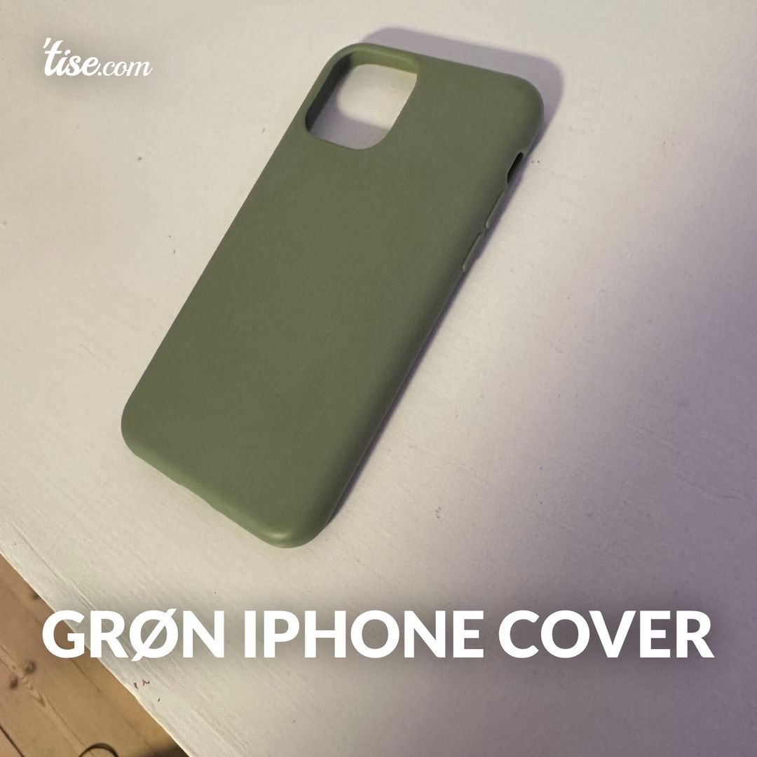 Grøn iphone cover