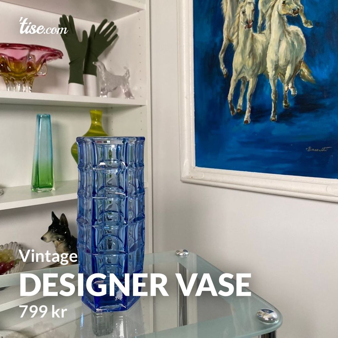 Designer vase