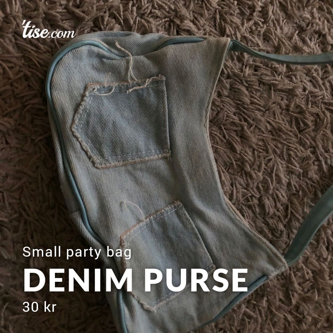 Denim purse