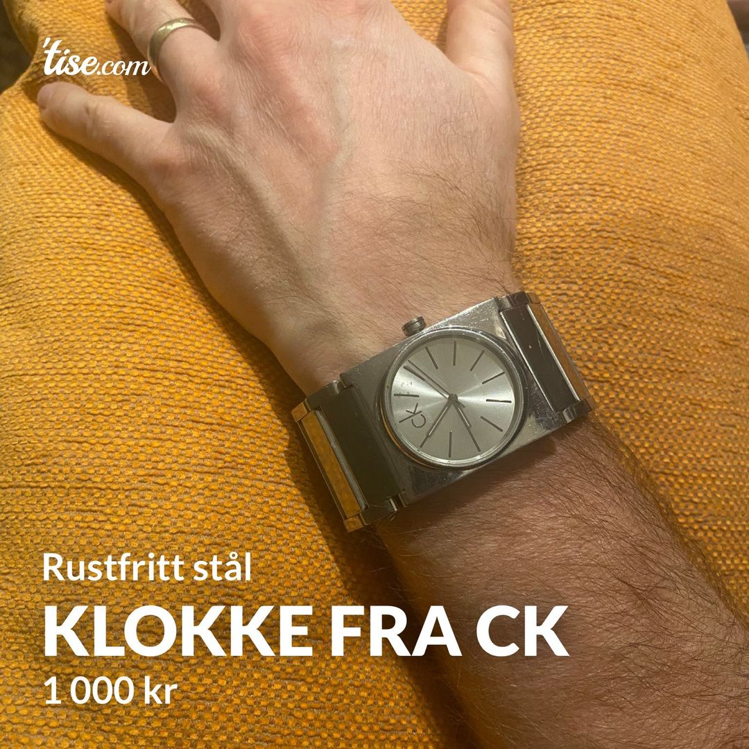 Klokke fra CK