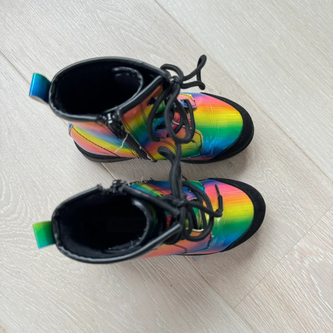 Regnbue boots 🌈