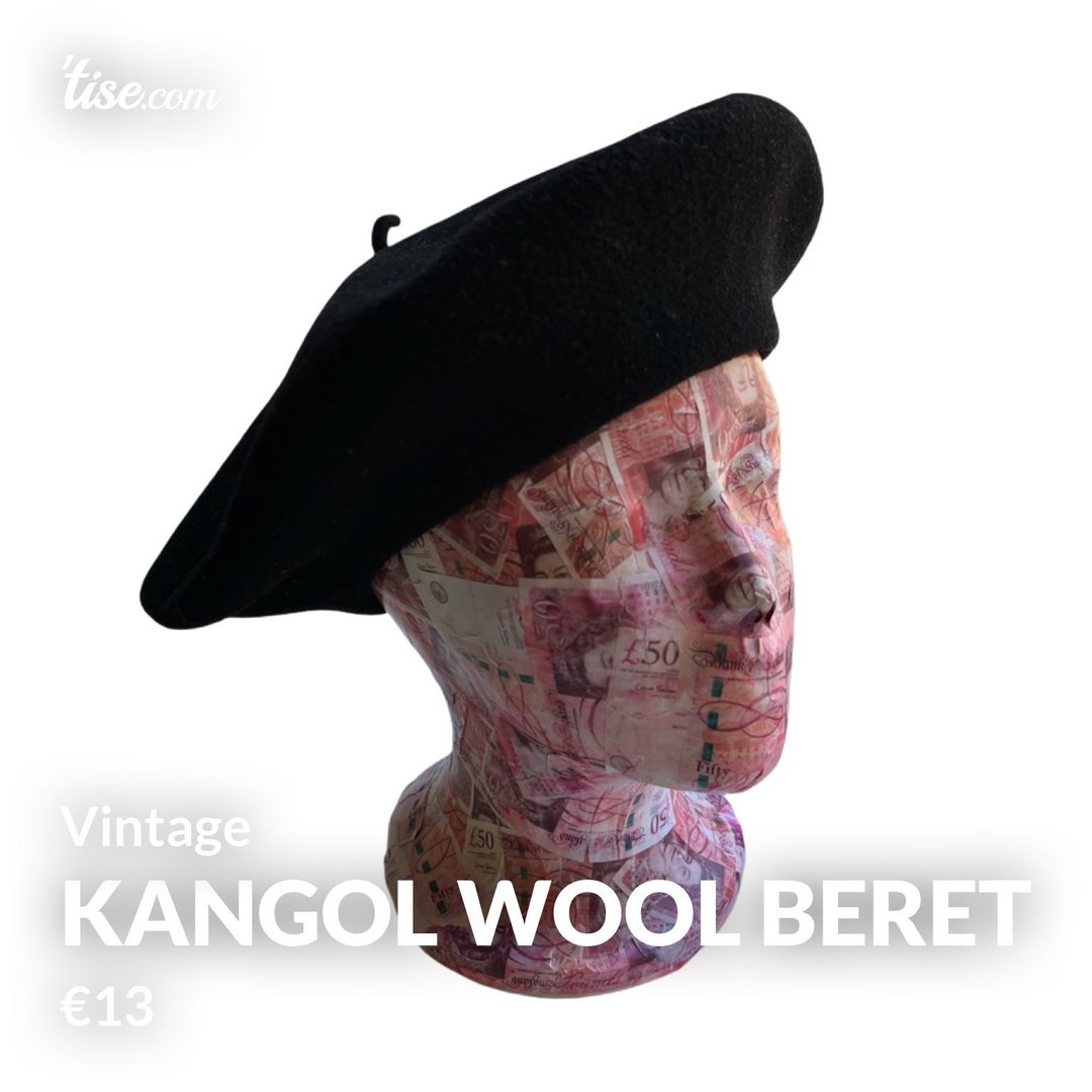 Kangol wool beret