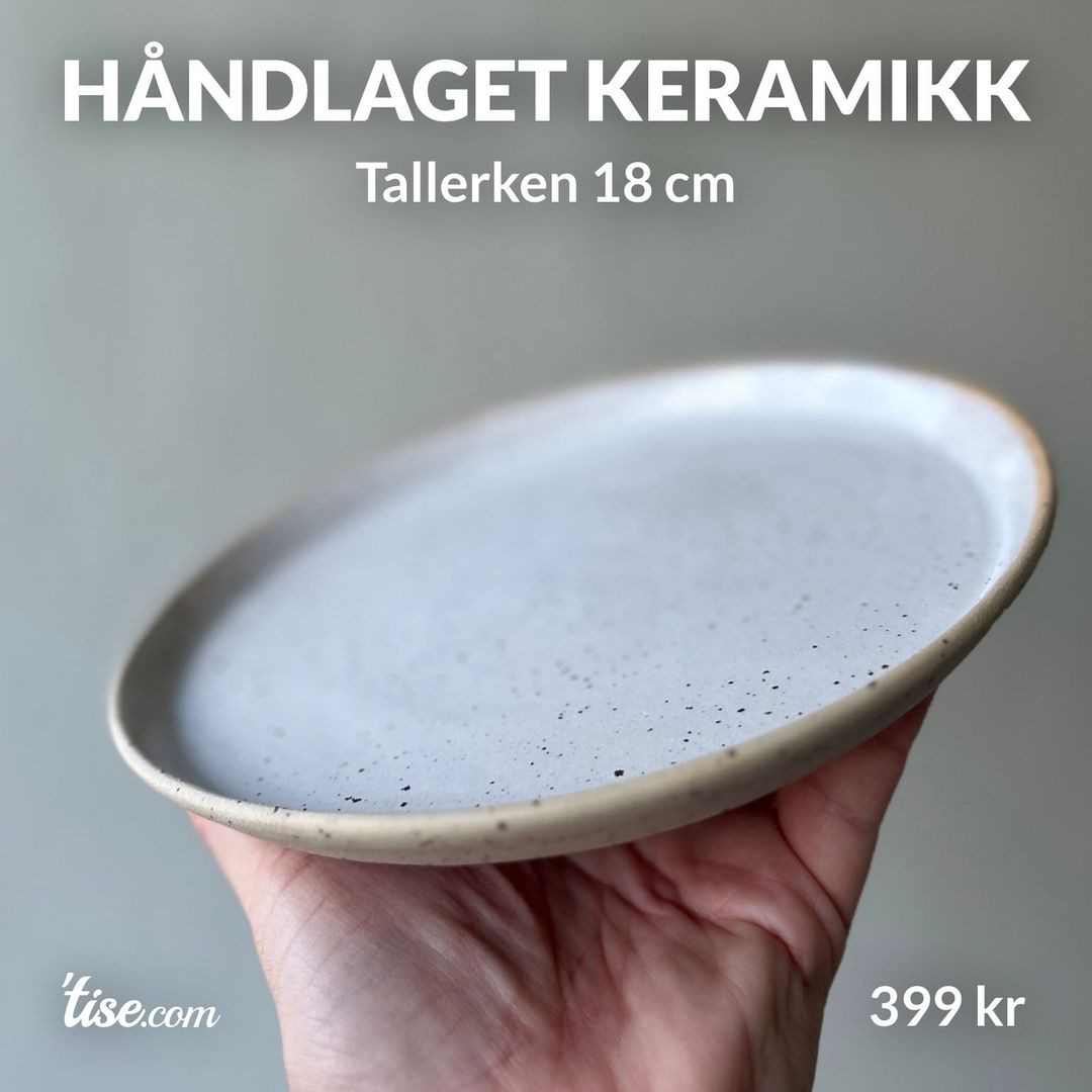 Håndlaget keramikk