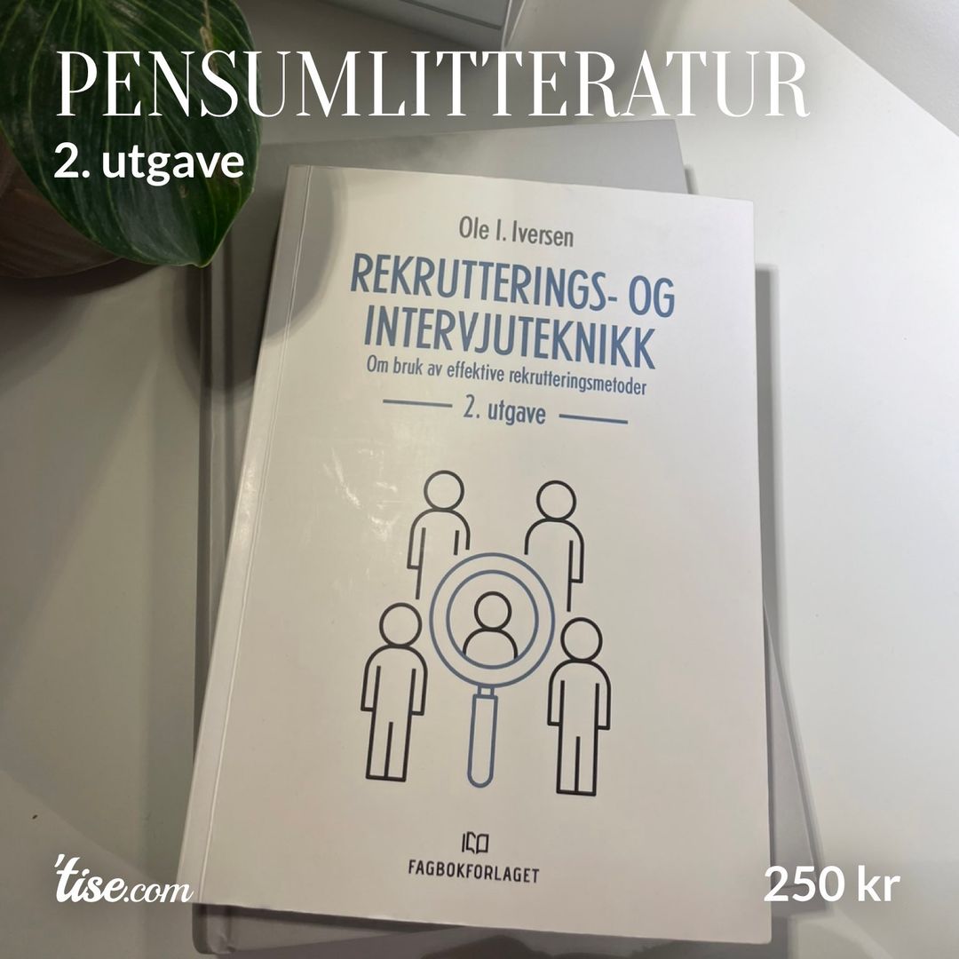 Pensumlitteratur