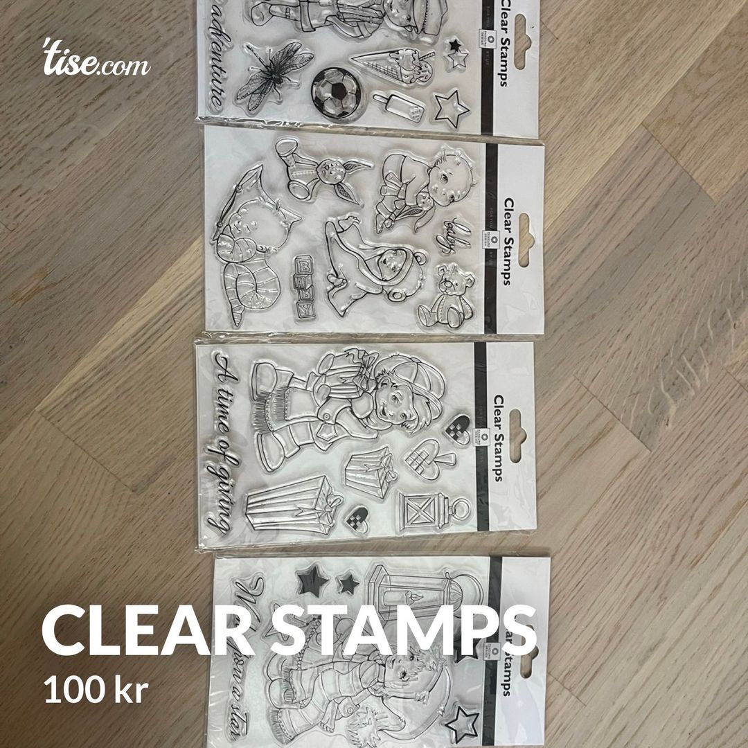 Clear stamps