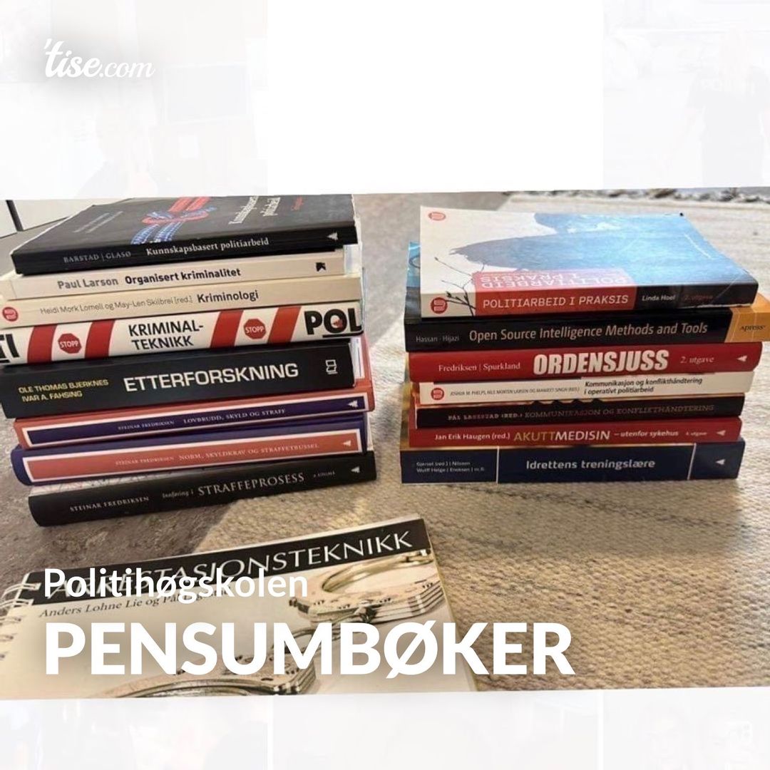 Pensumbøker