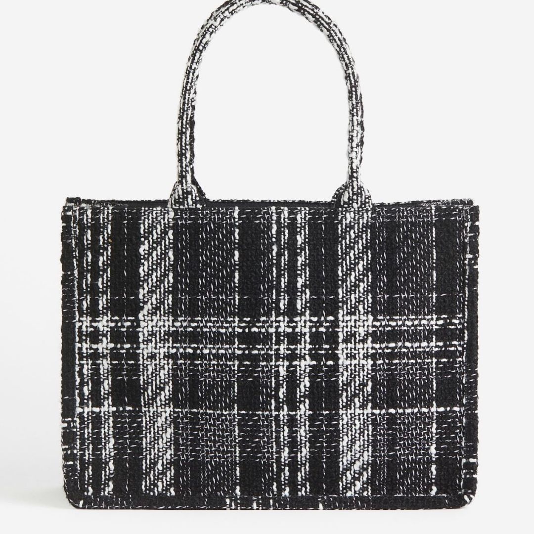 Tweed tote