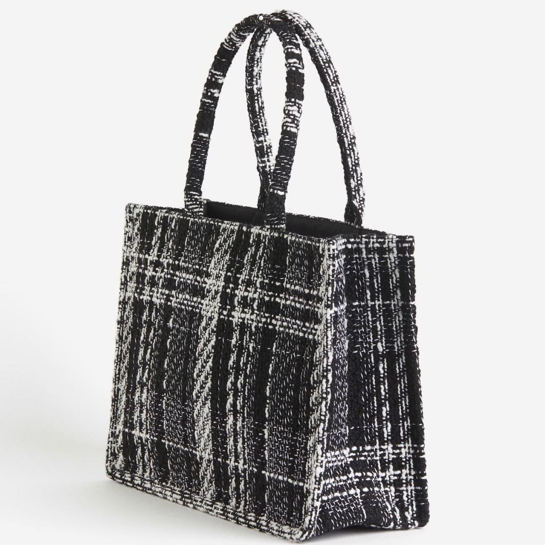 Tweed tote