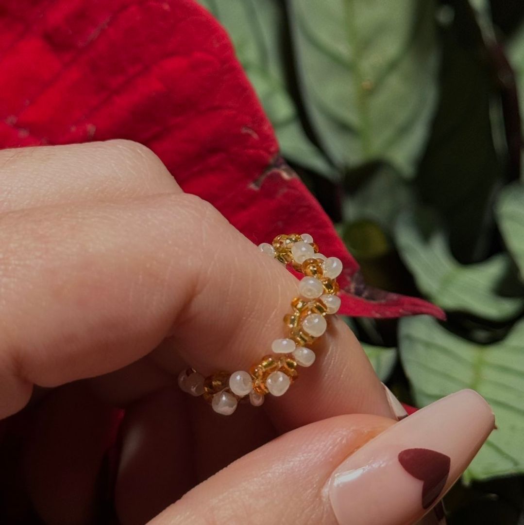 Perler ring 🌼