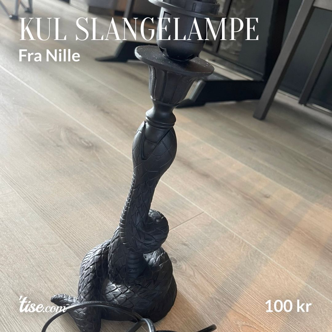 Kul slangelampe