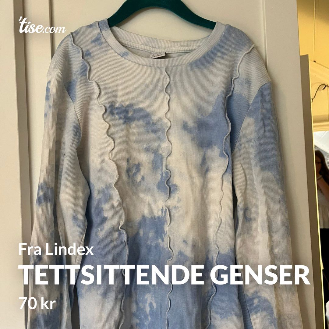 Tettsittende genser