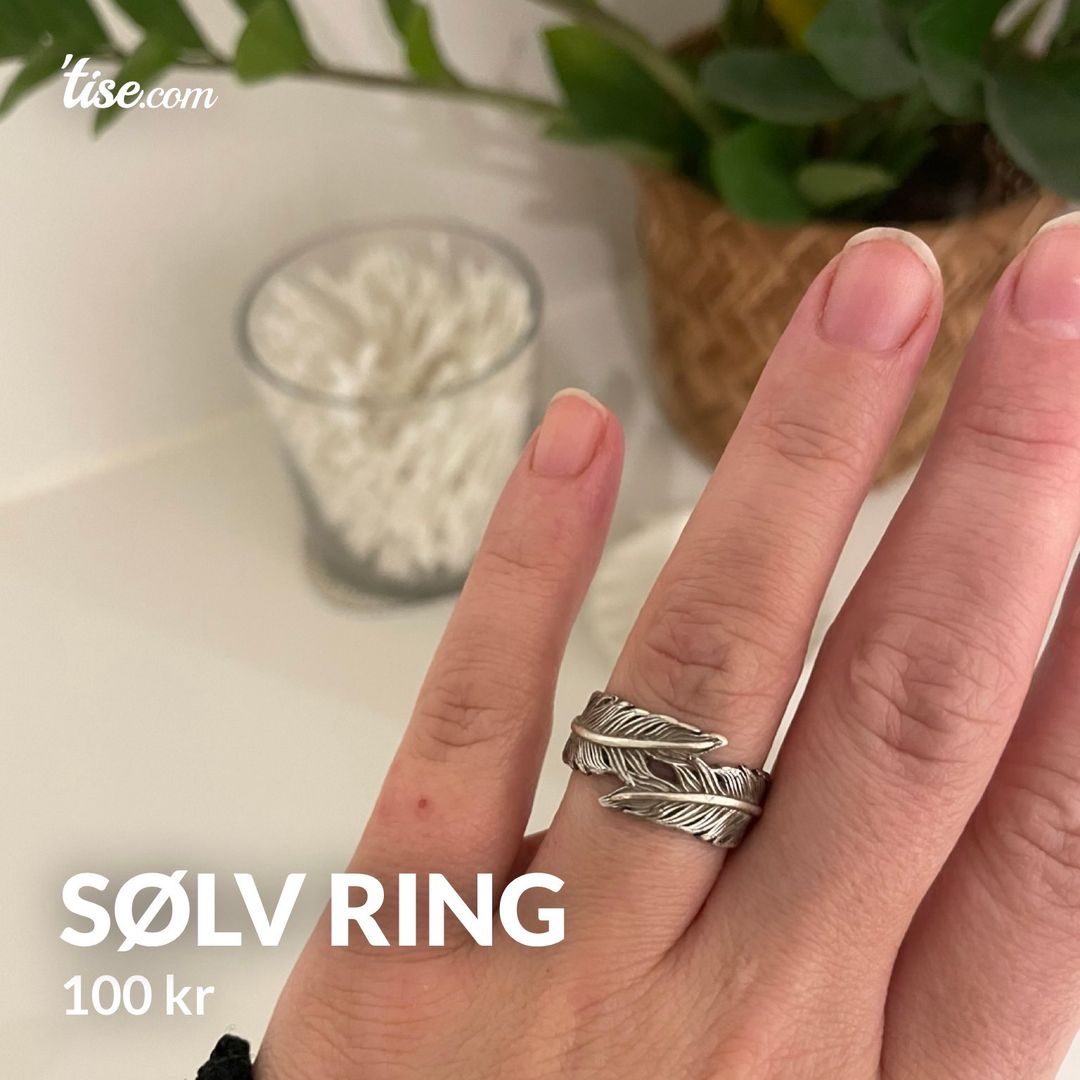 Sølv ring