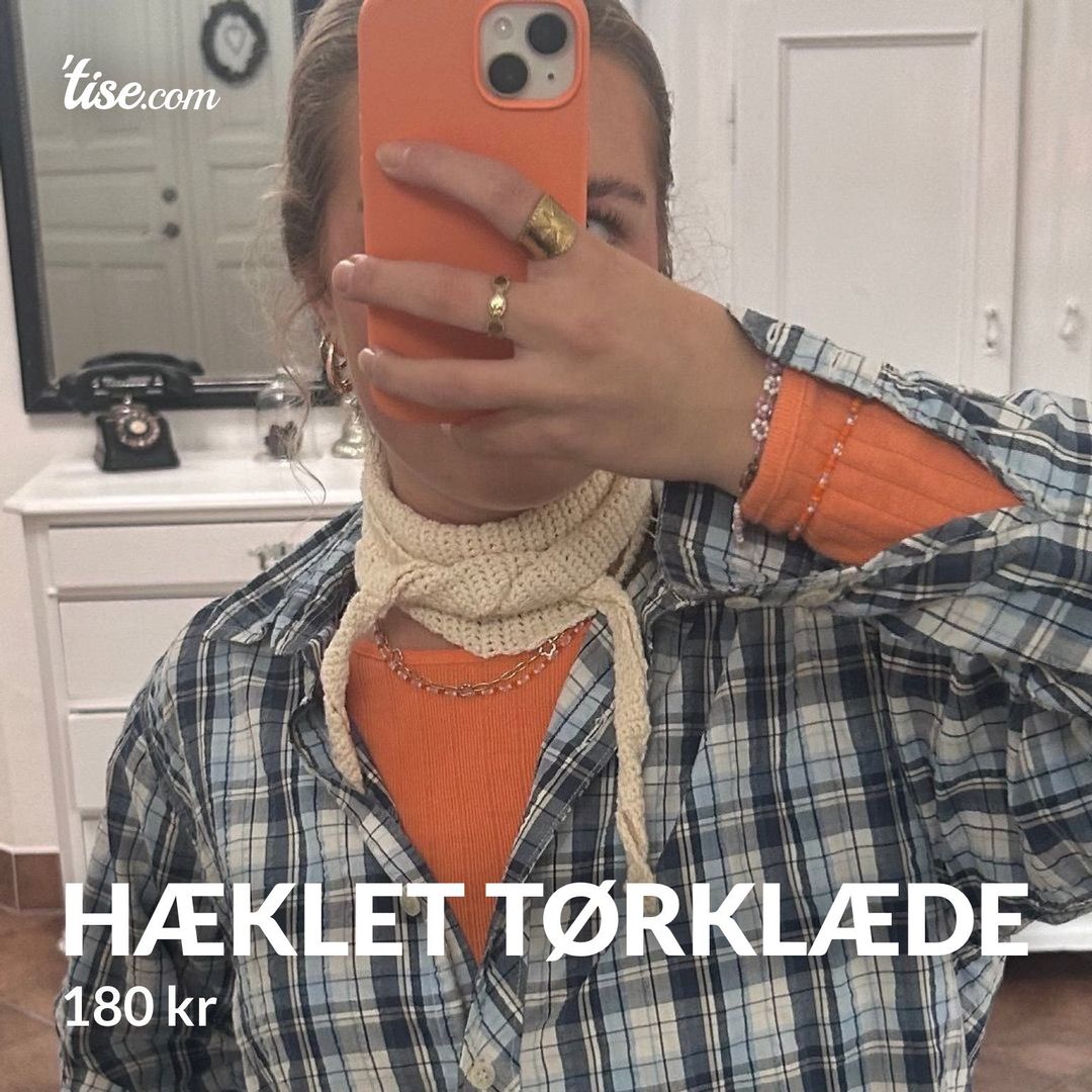 Hæklet tørklæde