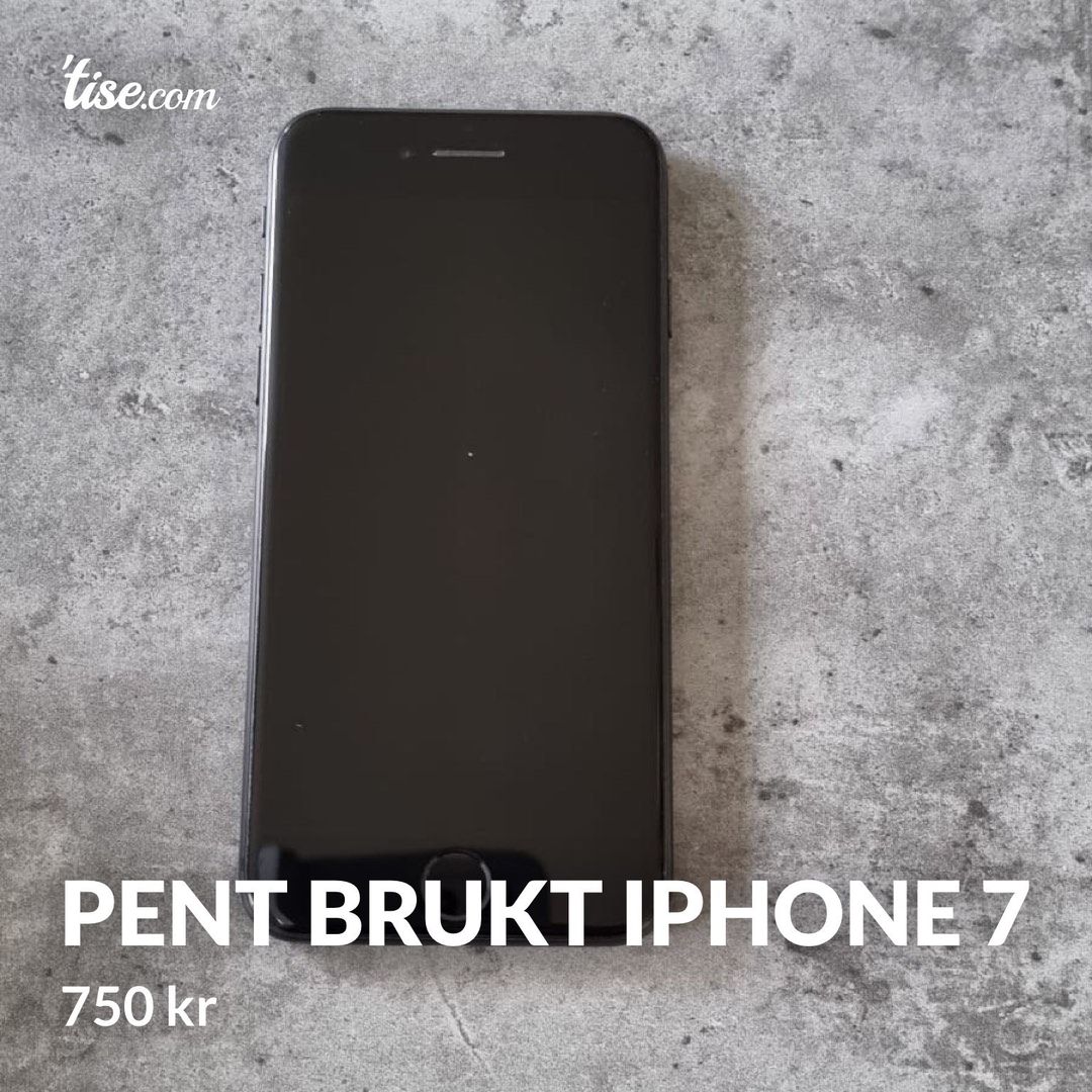 Pent brukt iPhone 7