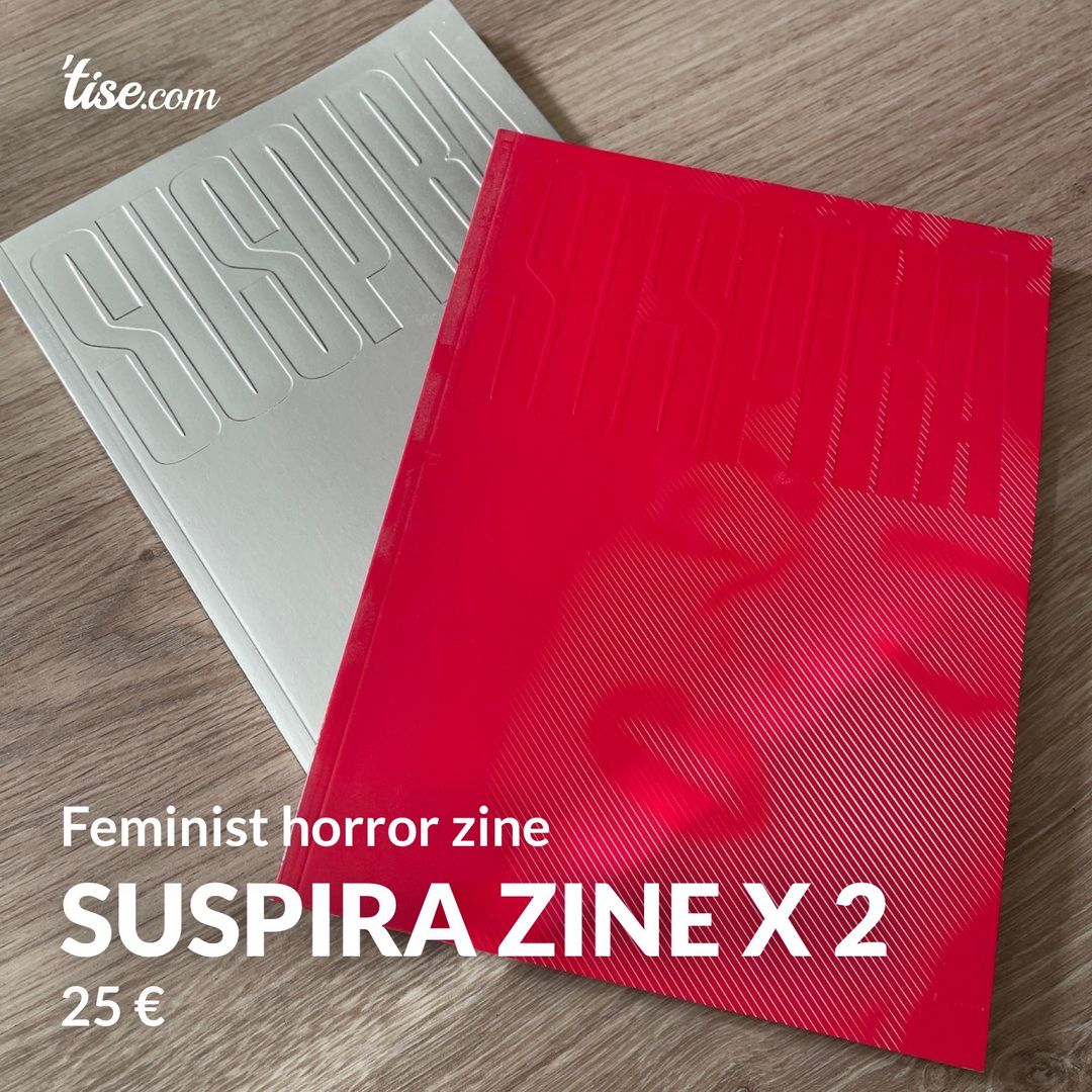 Suspira zine x 2