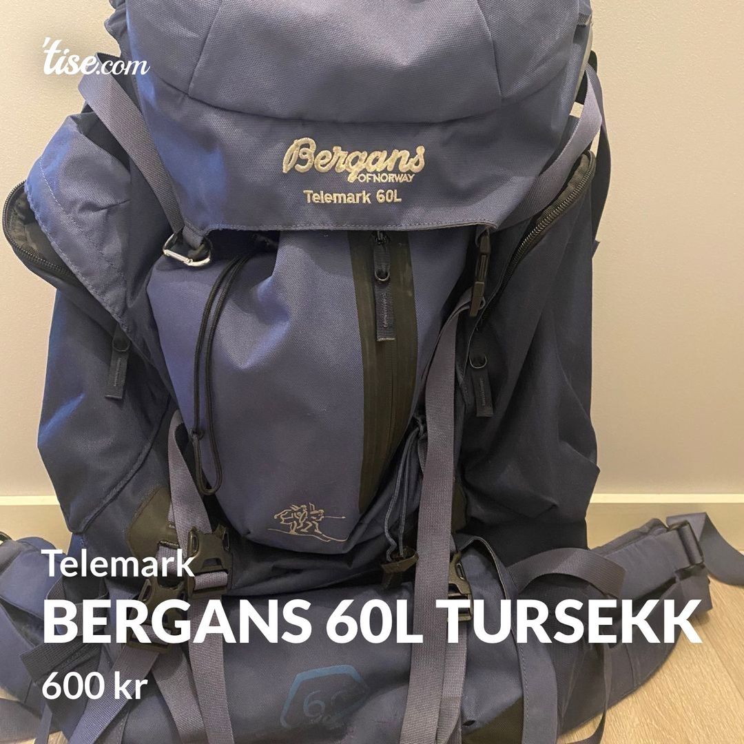 Bergans 60L tursekk