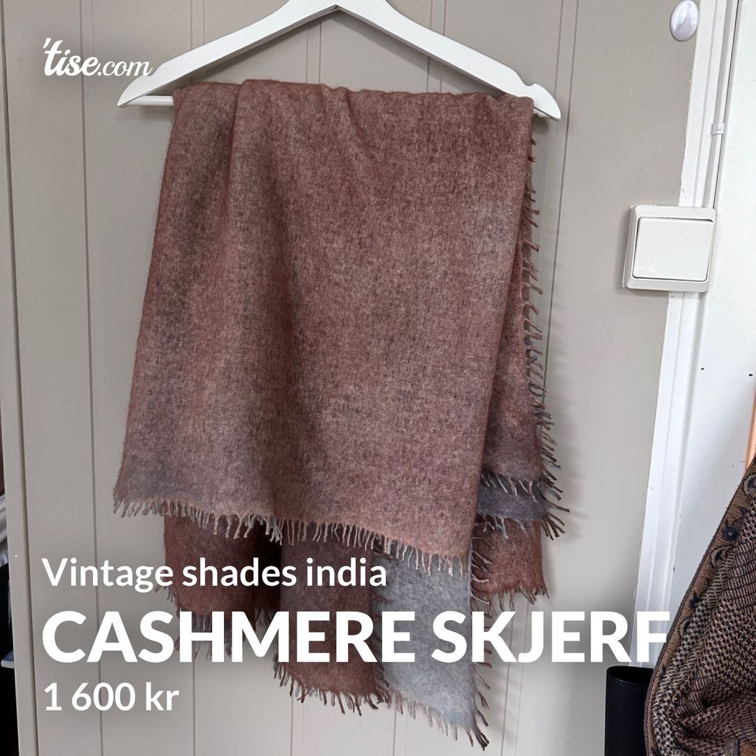 Cashmere skjerf