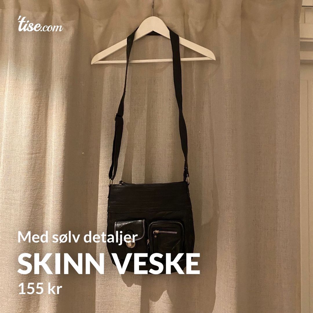 Skinn veske