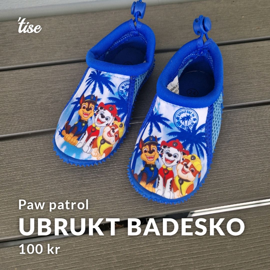 Ubrukt Badesko