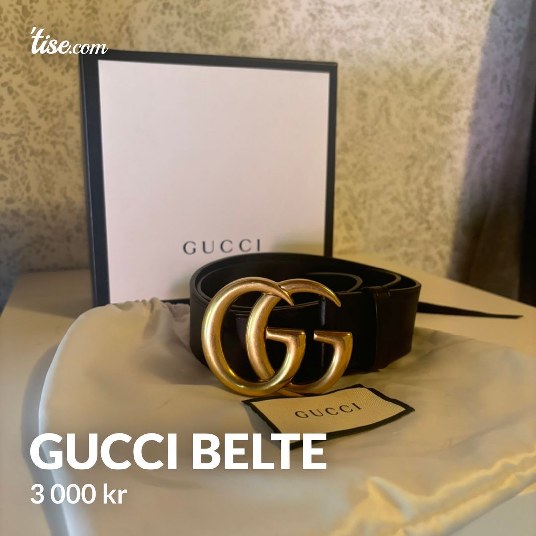 Gucci belte