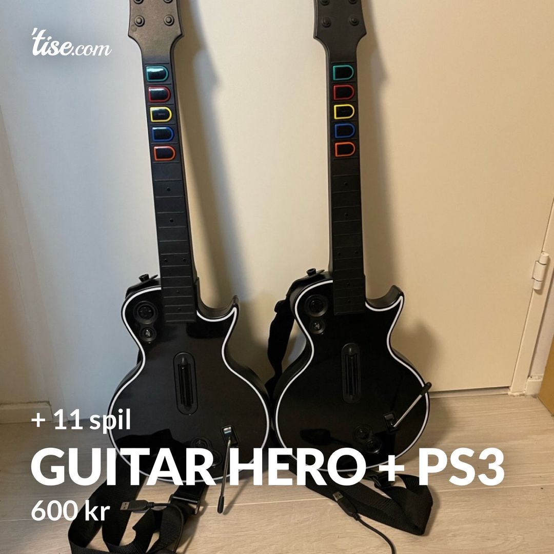 Guitar hero + ps3