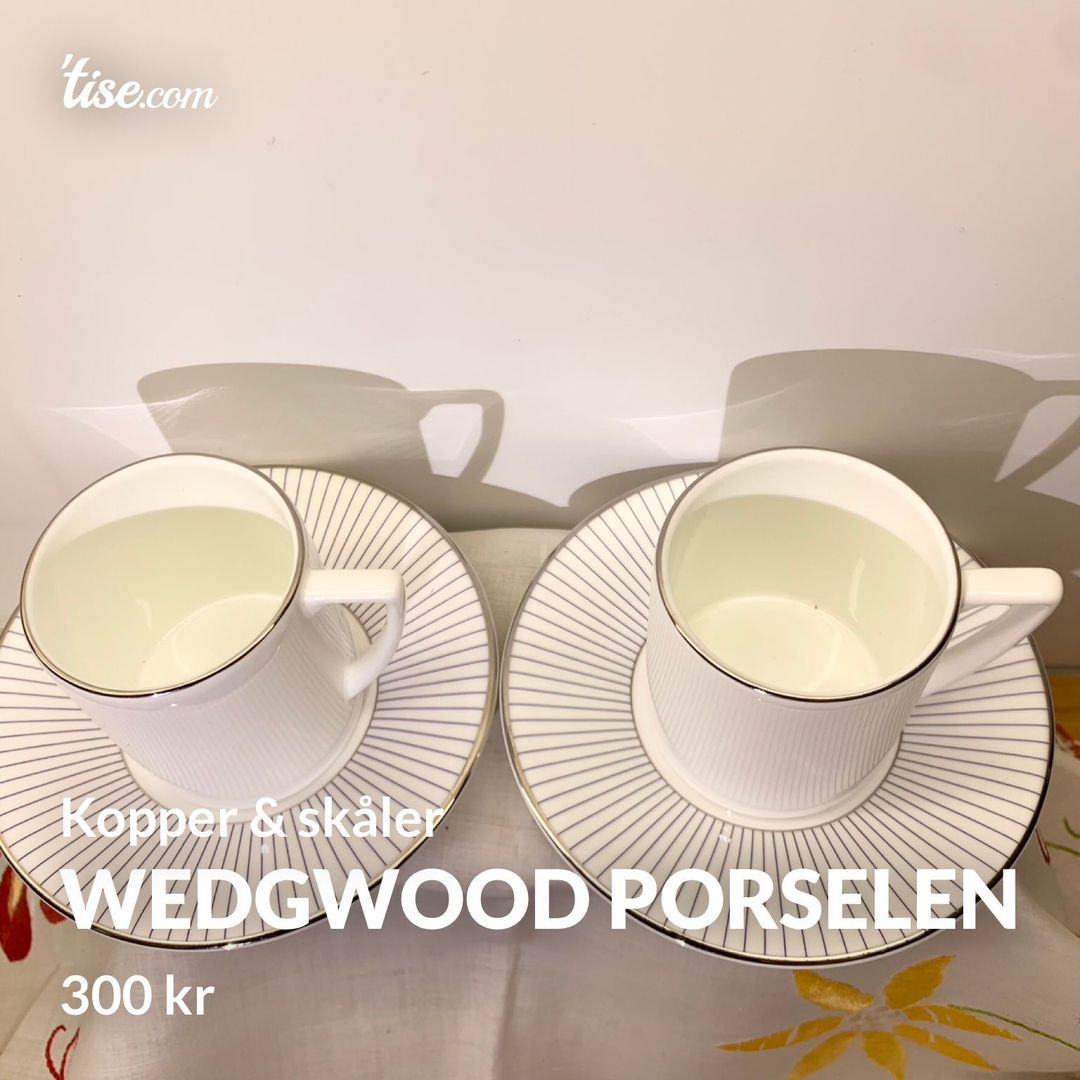 Wedgwood porselen