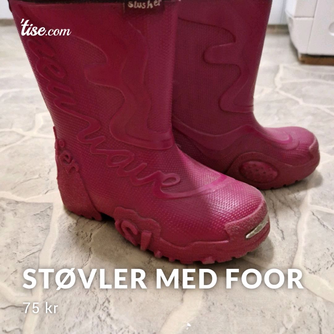 Støvler Med Foor