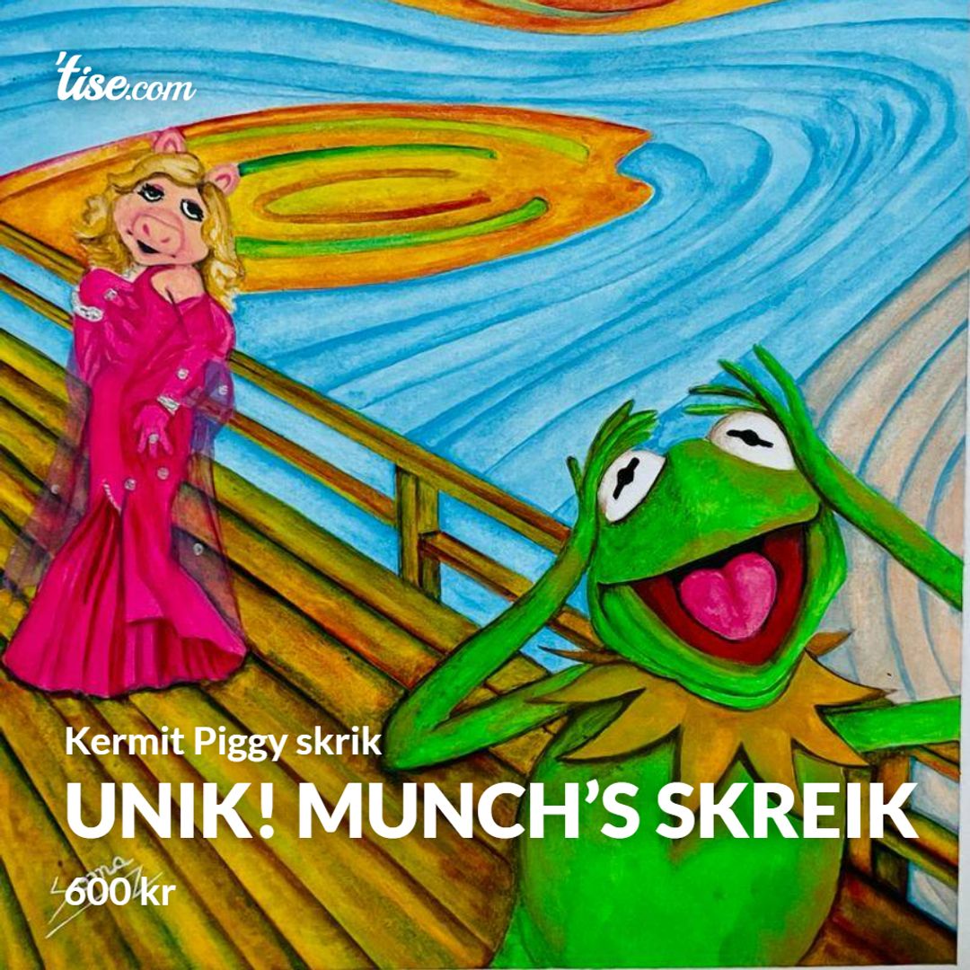 Unik! Munch’s skreik