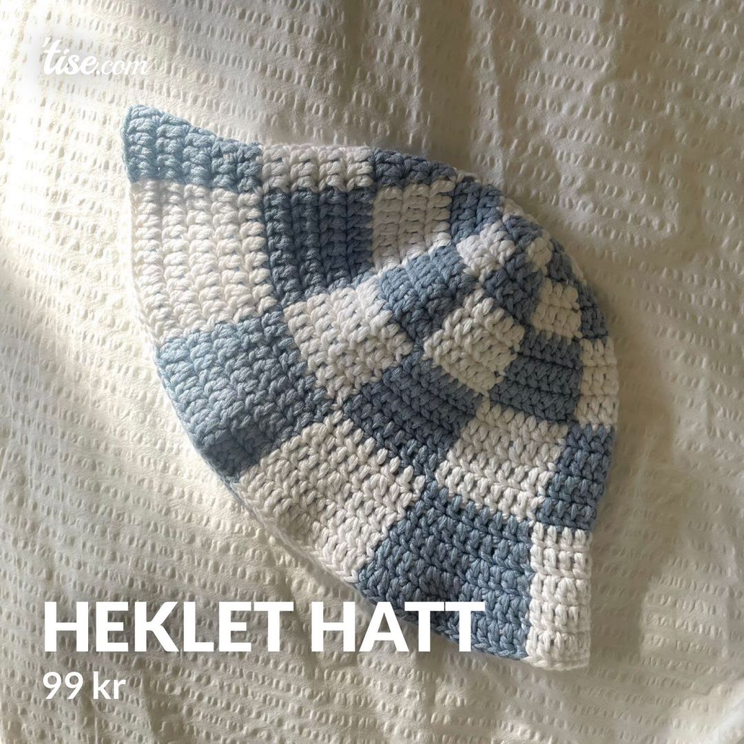 Heklet hatt