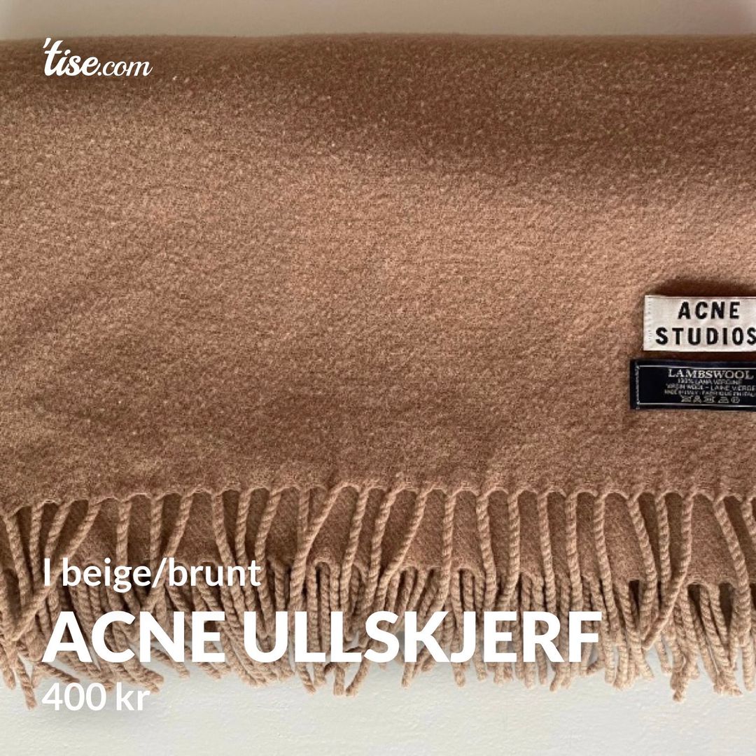 Acne ullskjerf