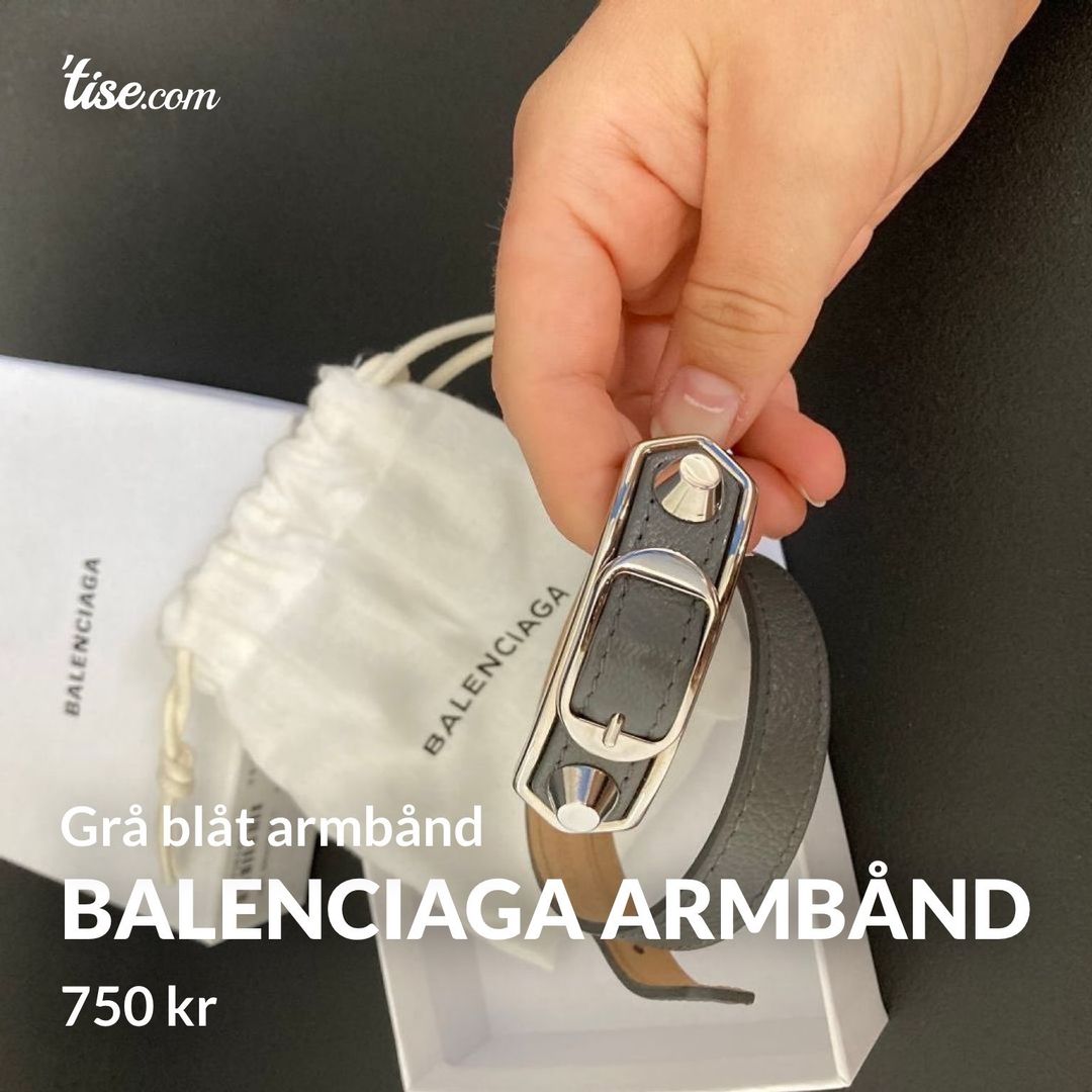 Balenciaga armbånd