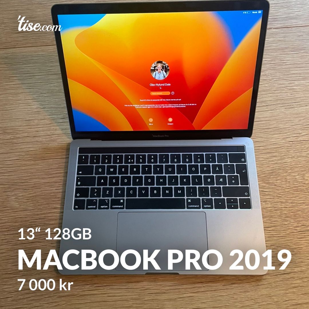 MacBook Pro 2019