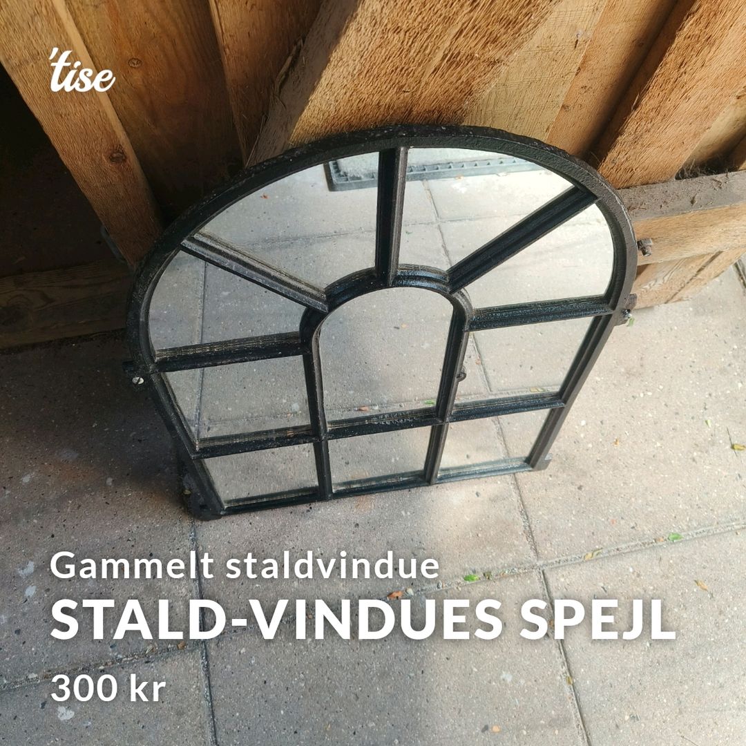 Stald-vindues Spejl