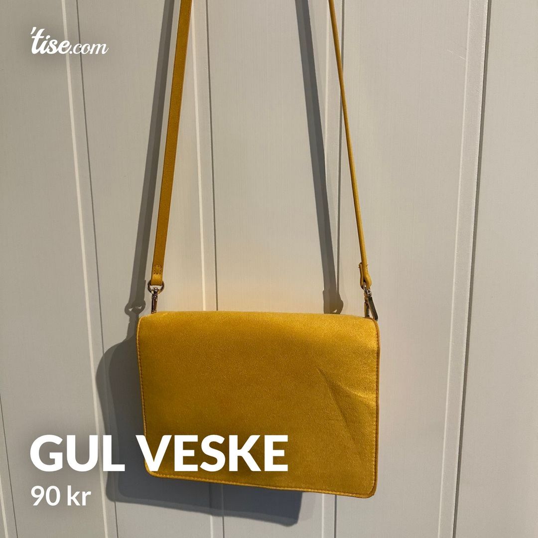 Gul veske