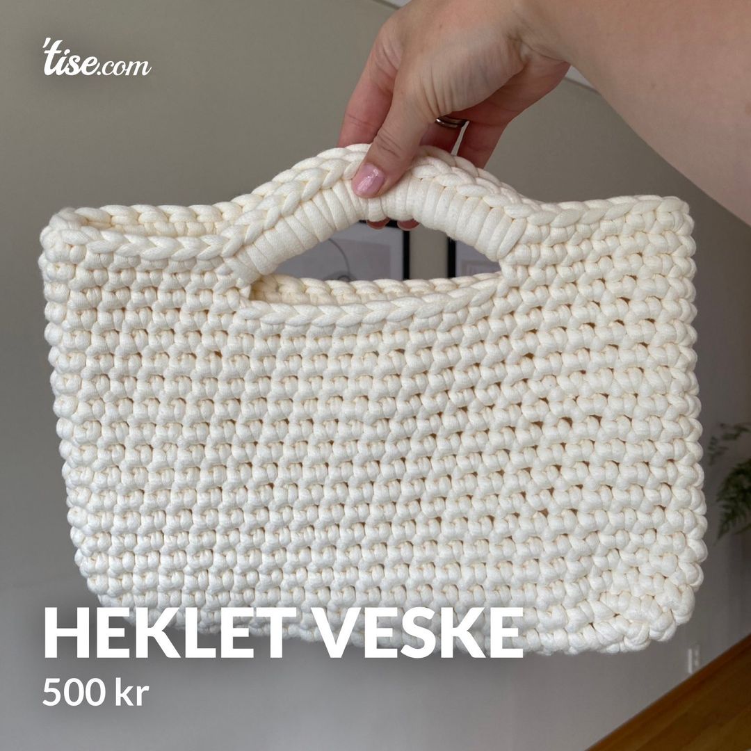 Heklet veske