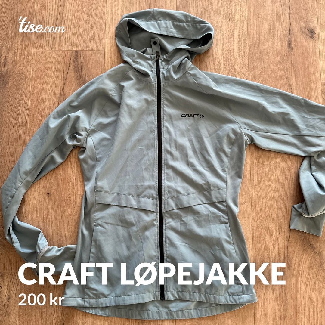 Craft løpejakke