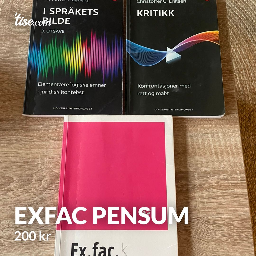 Exfac pensum