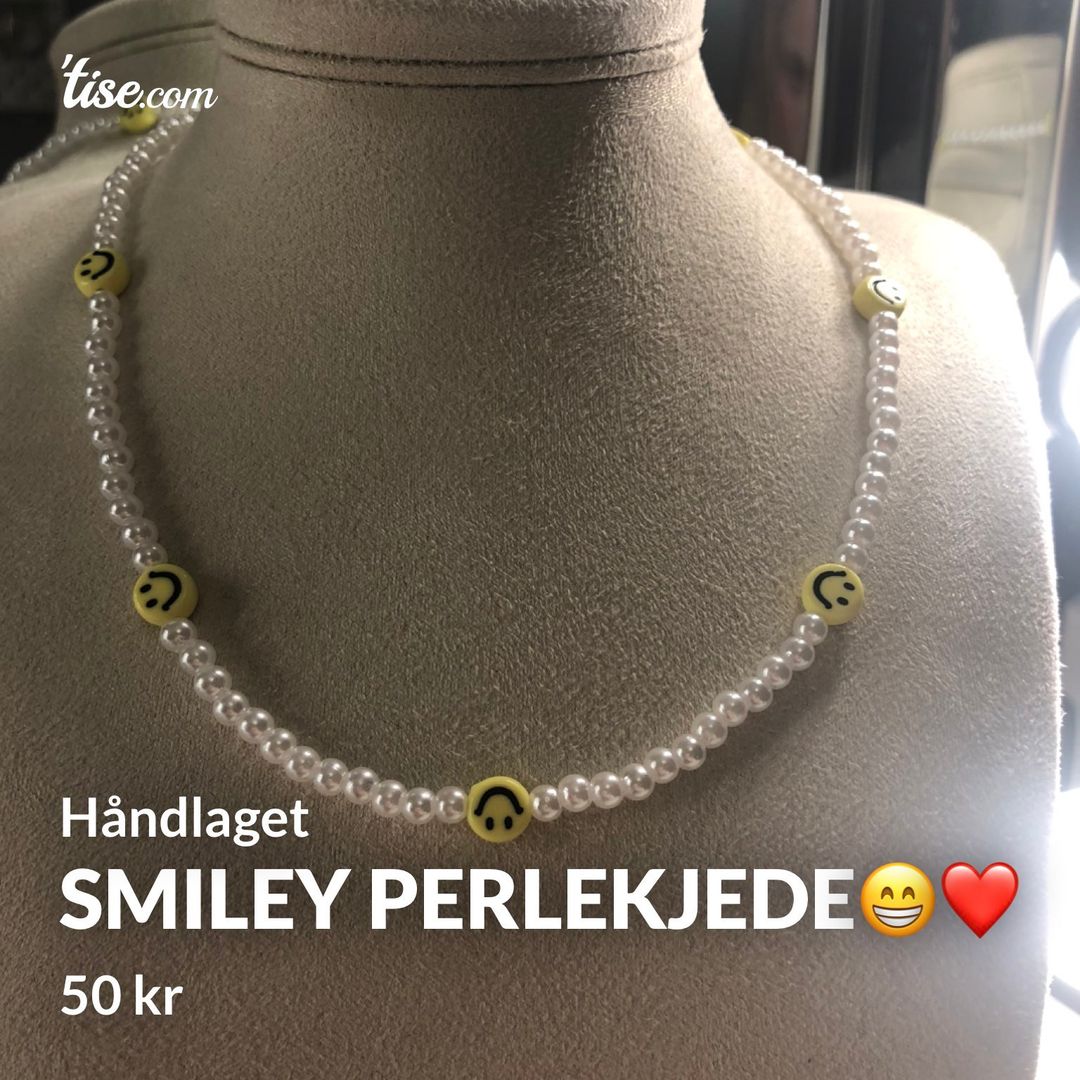 Smiley perlekjede😁❤️