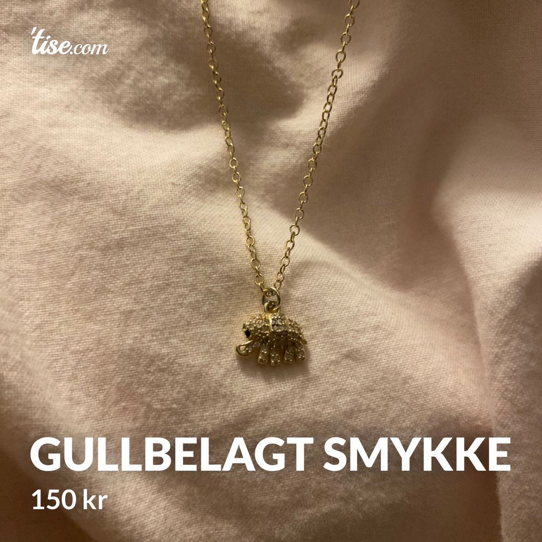 Gullbelagt smykke