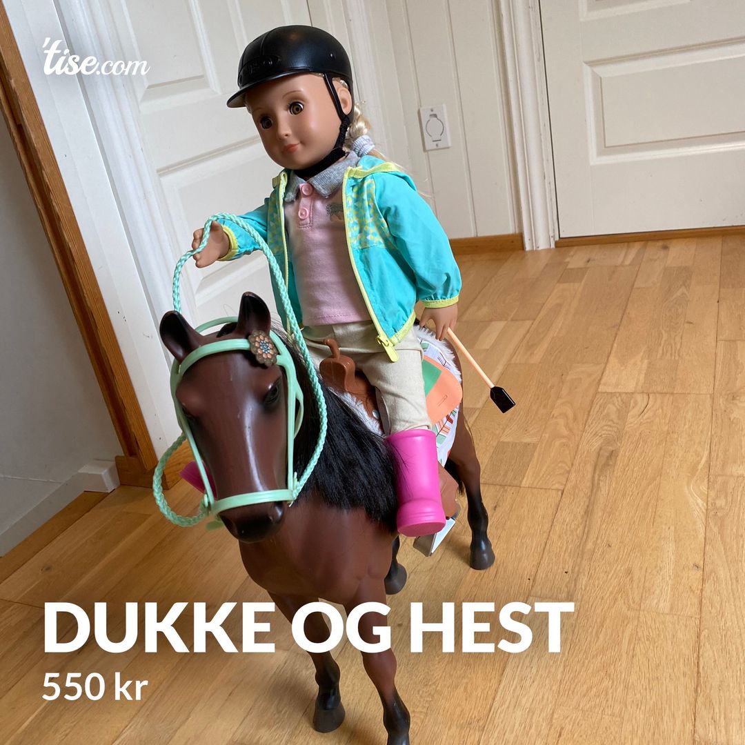 Dukke og hest