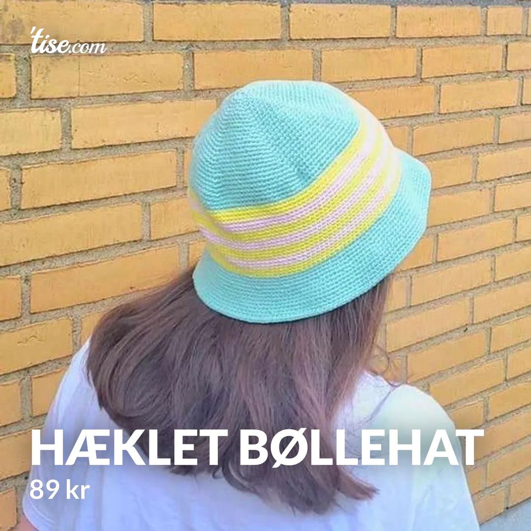 Hæklet bøllehat