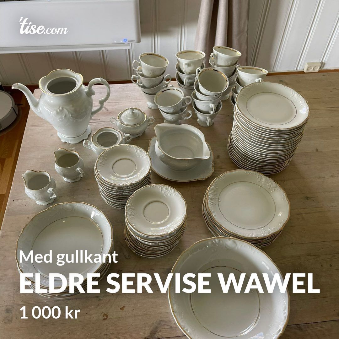 Eldre servise Wawel