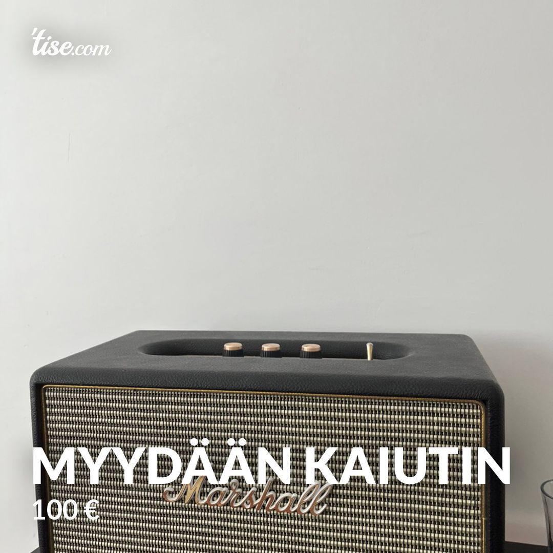 Myydään kaiutin