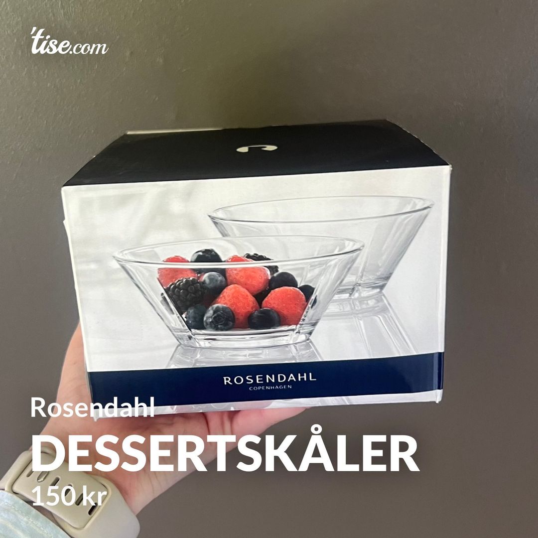 Dessertskåler