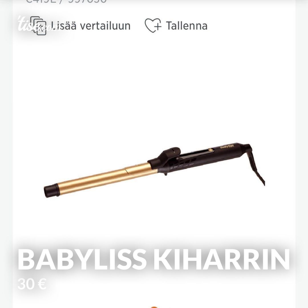 Babyliss kiharrin