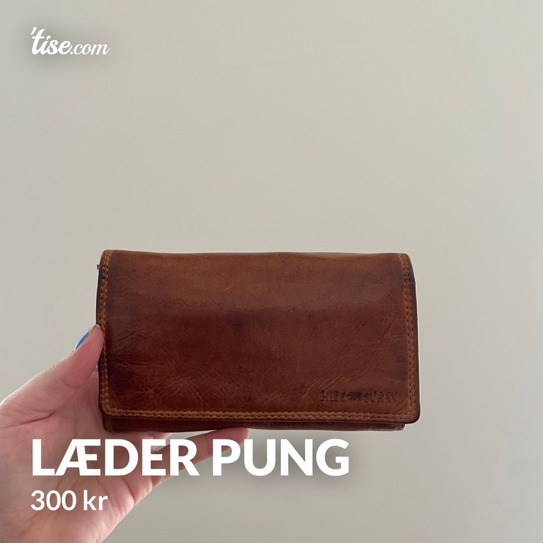 Læder pung