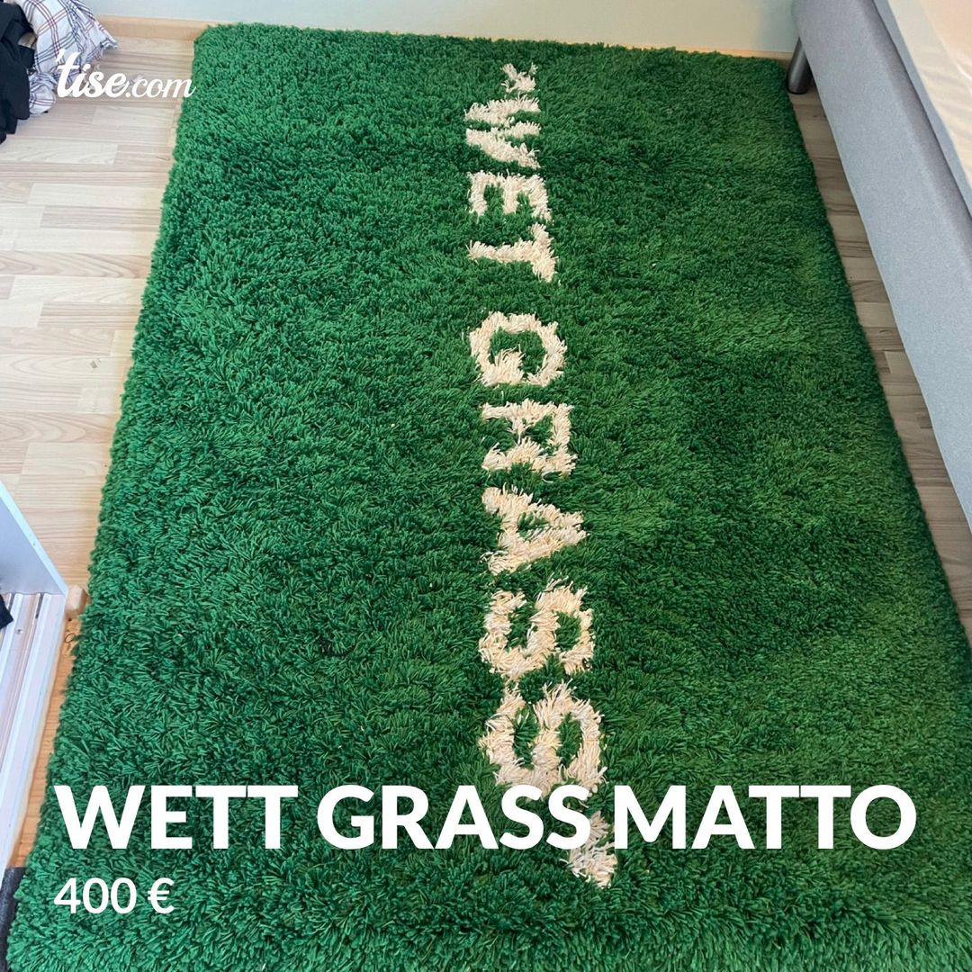 Wett grass matto