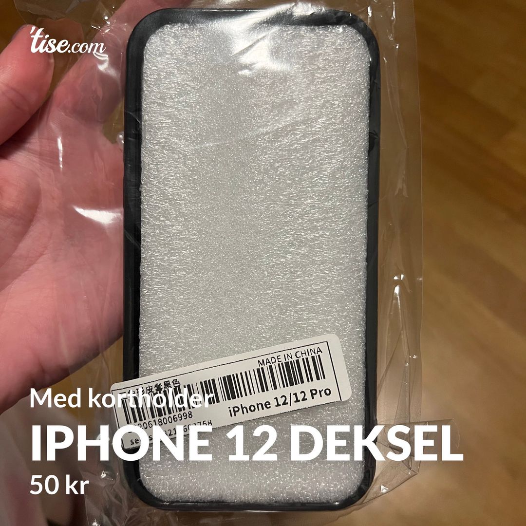 Iphone 12 deksel